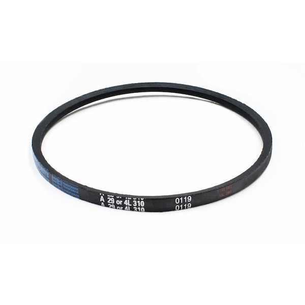 D&D A29/4L310 Classical V-Belt, 31 in Outside Length, 1/2 in Top Width, 1 Ribs A29/4L310 - main